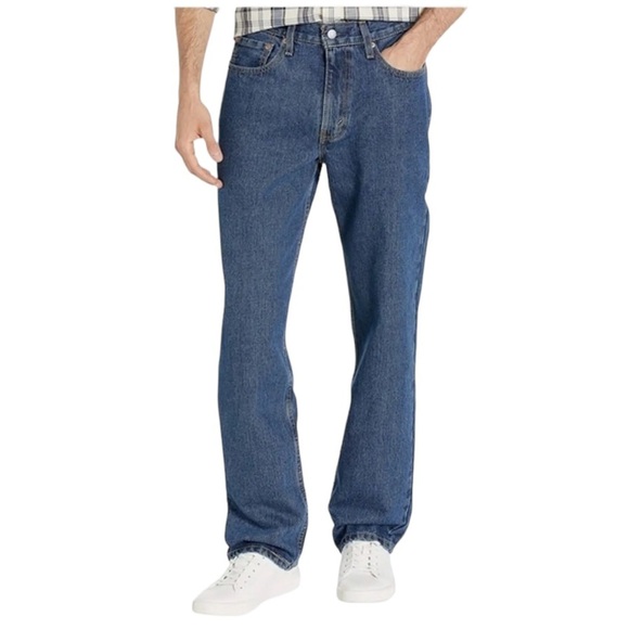 Levi's 550 Jeans Men’s 38 X 32 Blue Denim Relaxed Fit Straight Leg Vintage Y2K - Picture 1 of 9